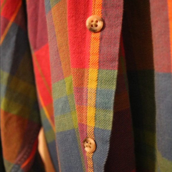 Oversized Flannel Shirt - Picture 4 of 5